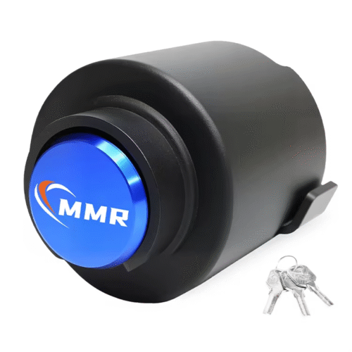 1 Heavy Duty Anti-Theft Blue Trailer Hitch Lock Accessories 2-5/16 Inch Coupler Trailer Hitch Lock for RV/Boat/Trailer