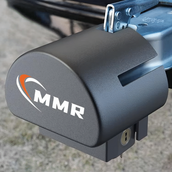 1 Heavy Duty Steel Trailer Couplers Anti Theft Utility Trailer Hitch Coupling Lock Fits 2" and 2-5/16"-Inch