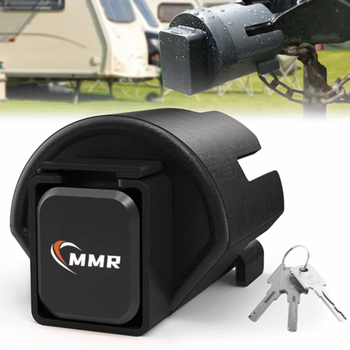 1 Heavy Duty Anti-Theft Hitch Locks Fits 2" and 2-5/16" Inch Steel Trailer Lock Couplers Tongue Locks for RVs Boat