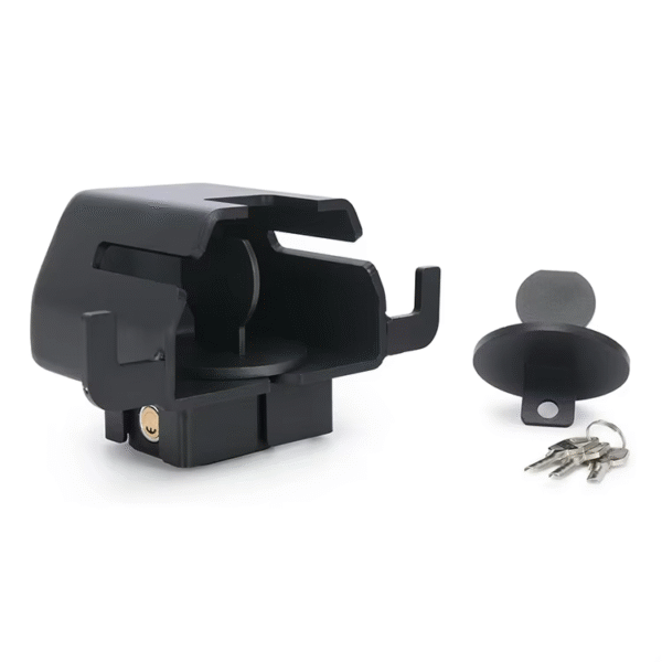 2 Protect Trailer Safety Anti Theft Trailer Couplers Lock Fits 2" & 2-5/16"-Inch Trailer Hitch Lock for RVs Boats Trucks