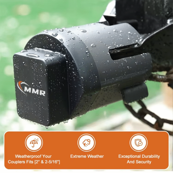 2 Heavy Duty Anti-Theft Hitch Locks Fits 2" and 2-5/16" Inch Steel Trailer Lock Couplers Tongue Locks for RVs Boat