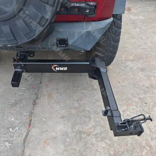 Top Selling 90-Degree Swing Away Arm Hitch Adapter Fits 2-Inch Receiver 320 Lbs Weight Capacity Car Bicycle Carrier