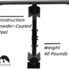 Trailer Carrier Dolly Hauler Hitch Rack Black, Easy to Install, Adapt to Universal Car