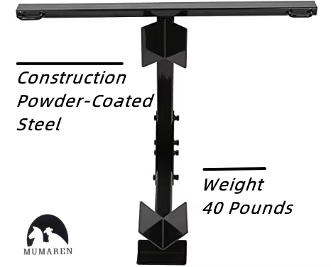 Trailer Carrier Dolly Hauler Hitch Rack Black, Easy to Install, Adapt to Universal Car