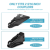 Alloy Steel Trailer Lock Fits 2 5/16 Inch Hot Sale Heavy Duty Universal Trailer Coupler Lock for Maximum Safety and Protection