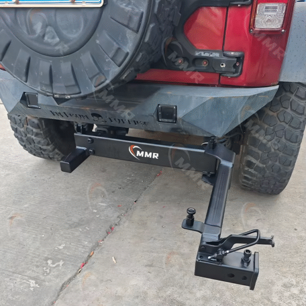 Best Price Hitch Mounted Bike Carrier Extension Attachment for Car Truck SUV Wing Away Hitch Adapter with 90-Degree Swing Arm