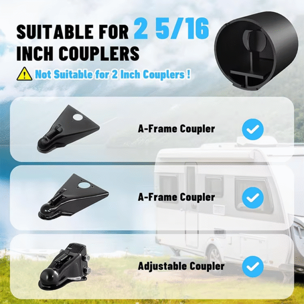 4 Good Selling Heavy Duty Trailer Coupling Lock Fits 2 5/16 Inch Anti Theft Trailer Hitch Locks for RVs Trailer Boat Pickup