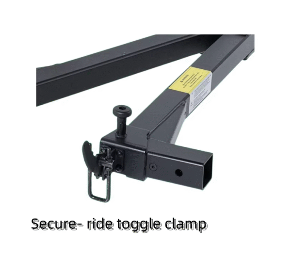 LUNSHUO Ride Swing Rack, With 90-Degree Swing Away Arm, 320 Lbs Heavy Weight Capacity Fits 2-inch Hitch Receiver