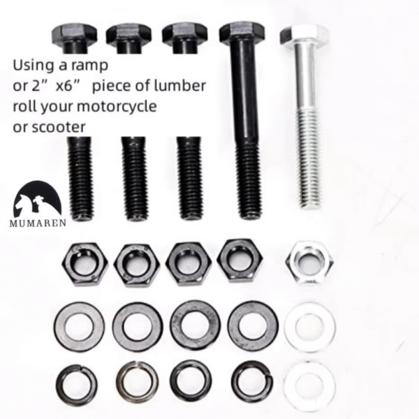 Trailer Carrier Dolly Hauler Hitch Rack Black, Easy to Install, Adapt to Universal Car