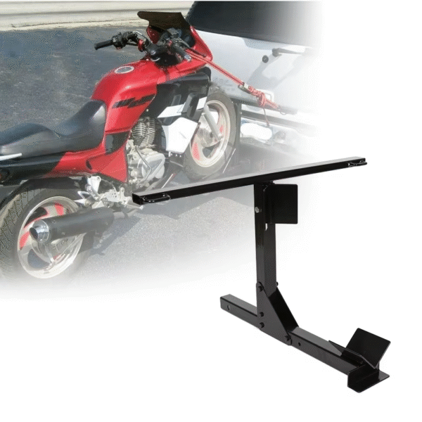 5 Scooter Dirt Bike Trailer Carrier Tow Dolly Hauler Hitch Rack Rear Extender