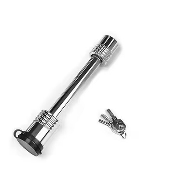imgi_442_Hf38ceabdfc7444ea9075c46dc9d9d Hot Selling Stainless Steel Trailer Hitch Lock Pin Set 5/8 and 1/2 Inch Share One Keys (Silver, Black)